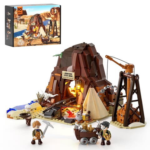 Wild West Gold Mine Lighting Building Set Model OW658G