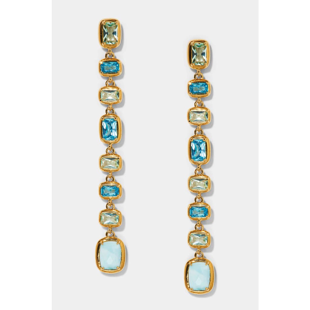 Nadri Cabarete Multi Linear Earrings In Multi