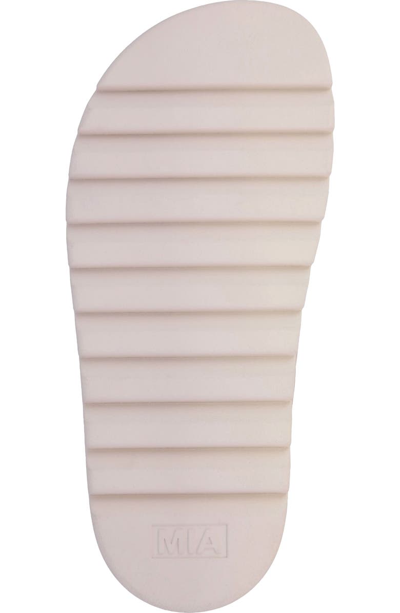 MIA Teresa Platform Sandal, Alternate, color, Bone
