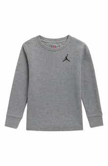 Kids' Essentials Waffle Knit Long Sleeve T-Shirt