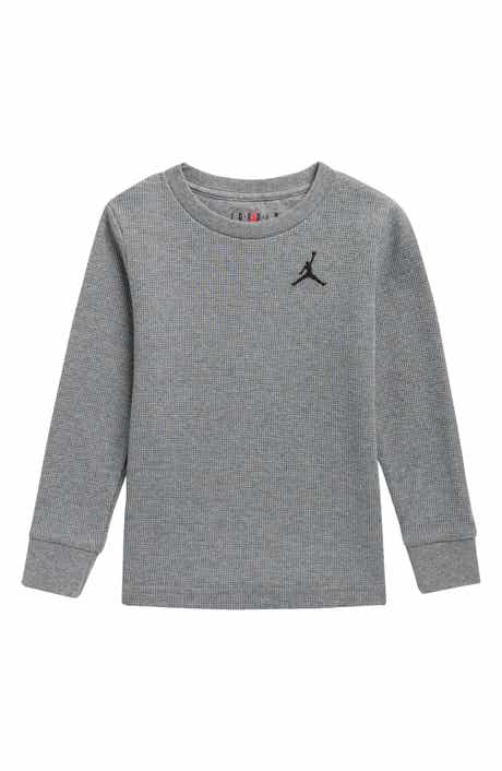 Kids' Essentials Waffle Knit Long Sleeve T-Shirt