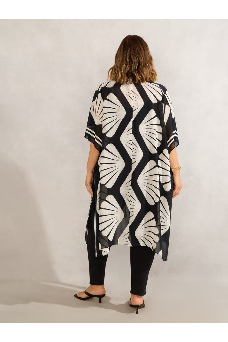 Longline Coat, Alternate, color, Multi