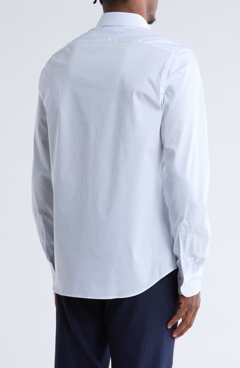 Tommy Hilfiger Slim Fit All-Season Stretch Dress Shirt, Alternate, color, 