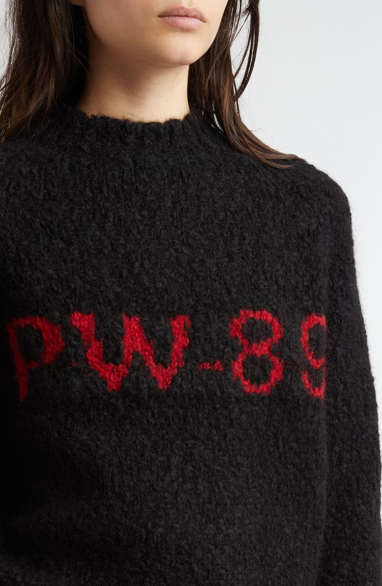 Paloma Wool Solo Graphic Sweater, Alternate, color, Black