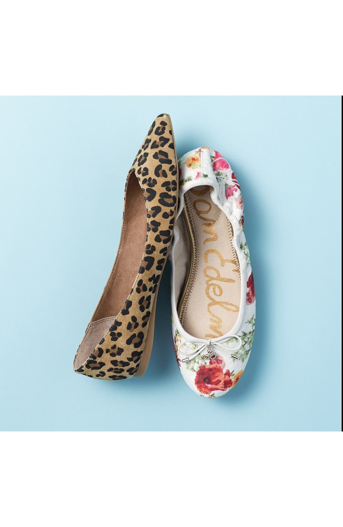 BP. 'Moveover' Pointy Toe Leather Flat, Main, color, 