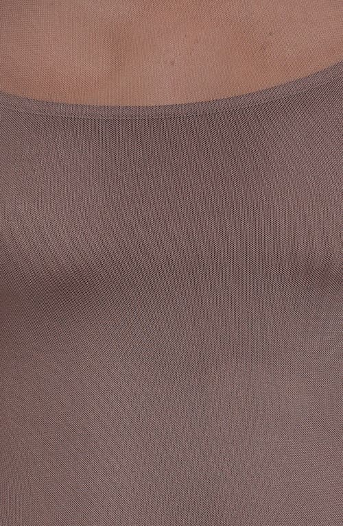 Petal And Pup Petal & Pup Charice Mock Neck Maxi Dress In Brown