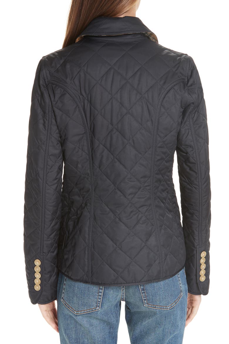 Frankby 18 Quilted Jacket, Alternate, color, NAVY