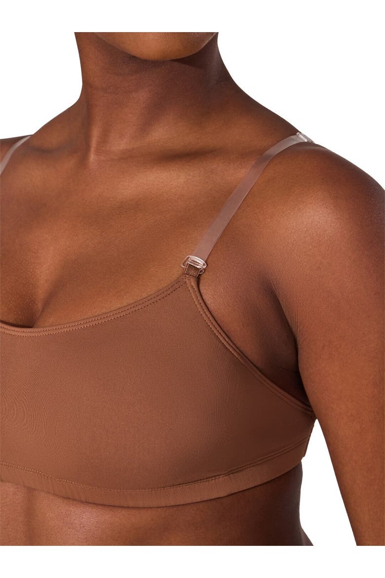 Camisole Bra w/ BraTek®, Alternate, color, dark brown