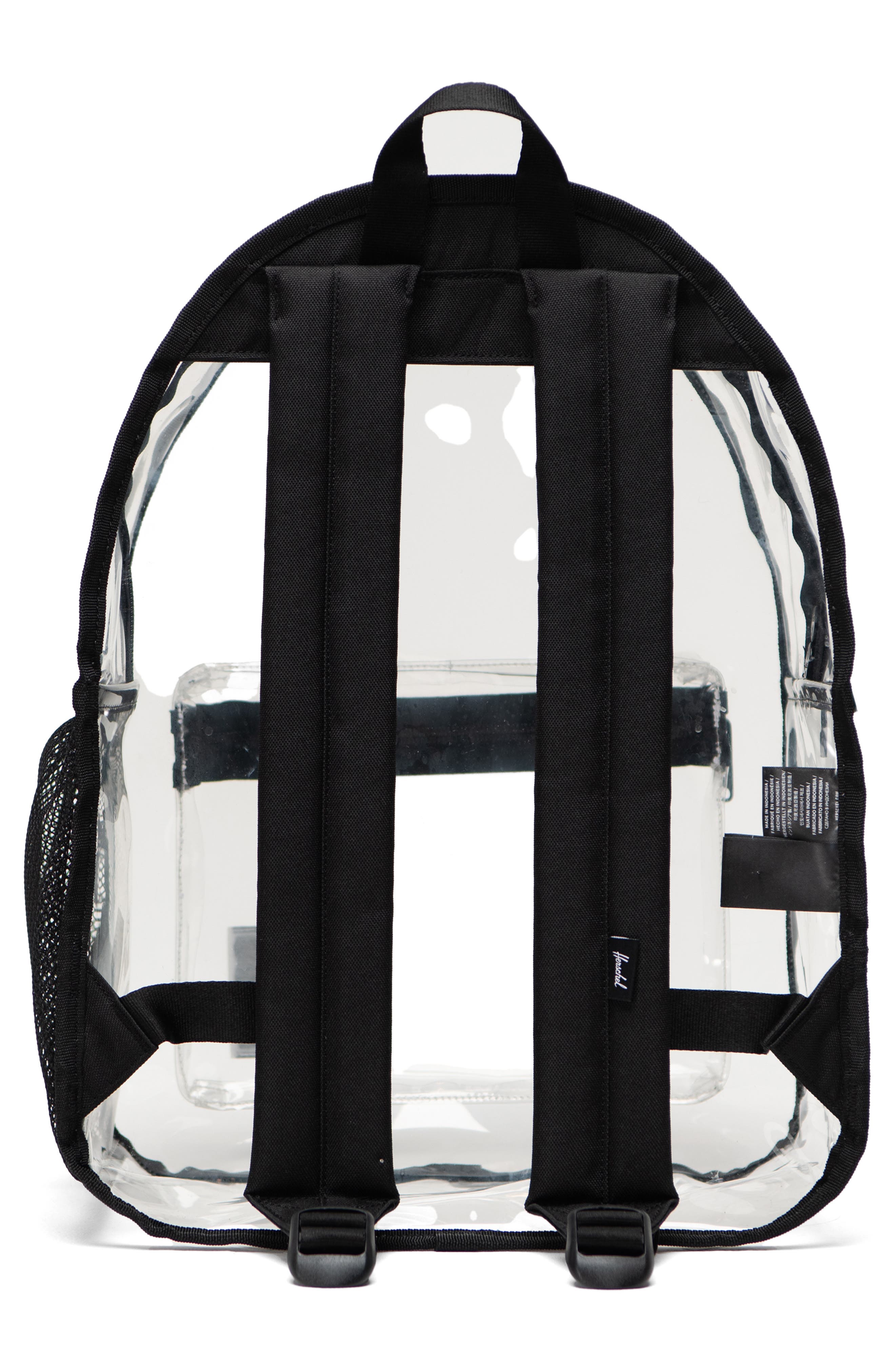 Herschel Supply Co. Classic 20-Liter Transparent Backpack, Alternate, color, Clear/Black