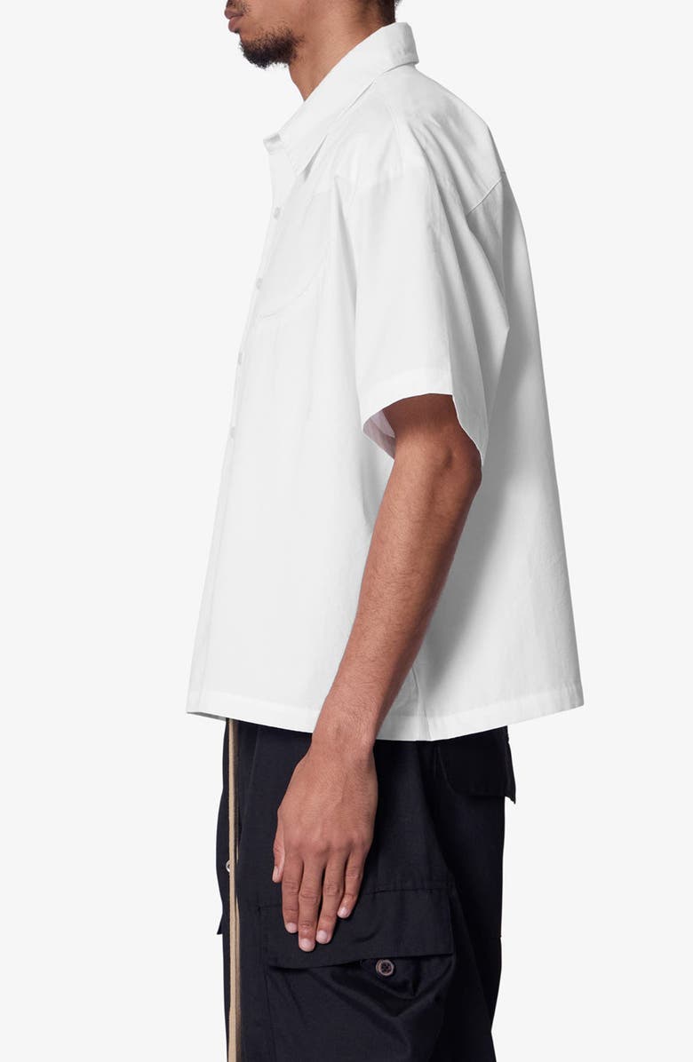 mnml Western Short Sleeve Button-Up Shirt, Alternate, color,