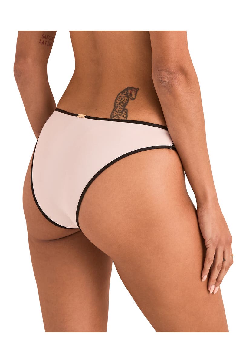 Adore Me Dara Brazilian Panties, Alternate, color, Black