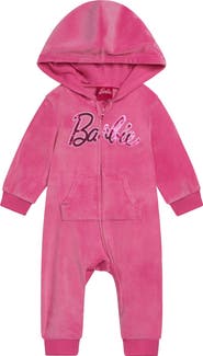 Barbie Velour Hoodie and Pants Set and Coverall