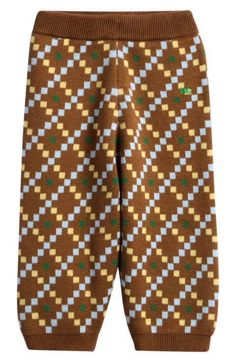 Kids' Pixel Cotton Pants