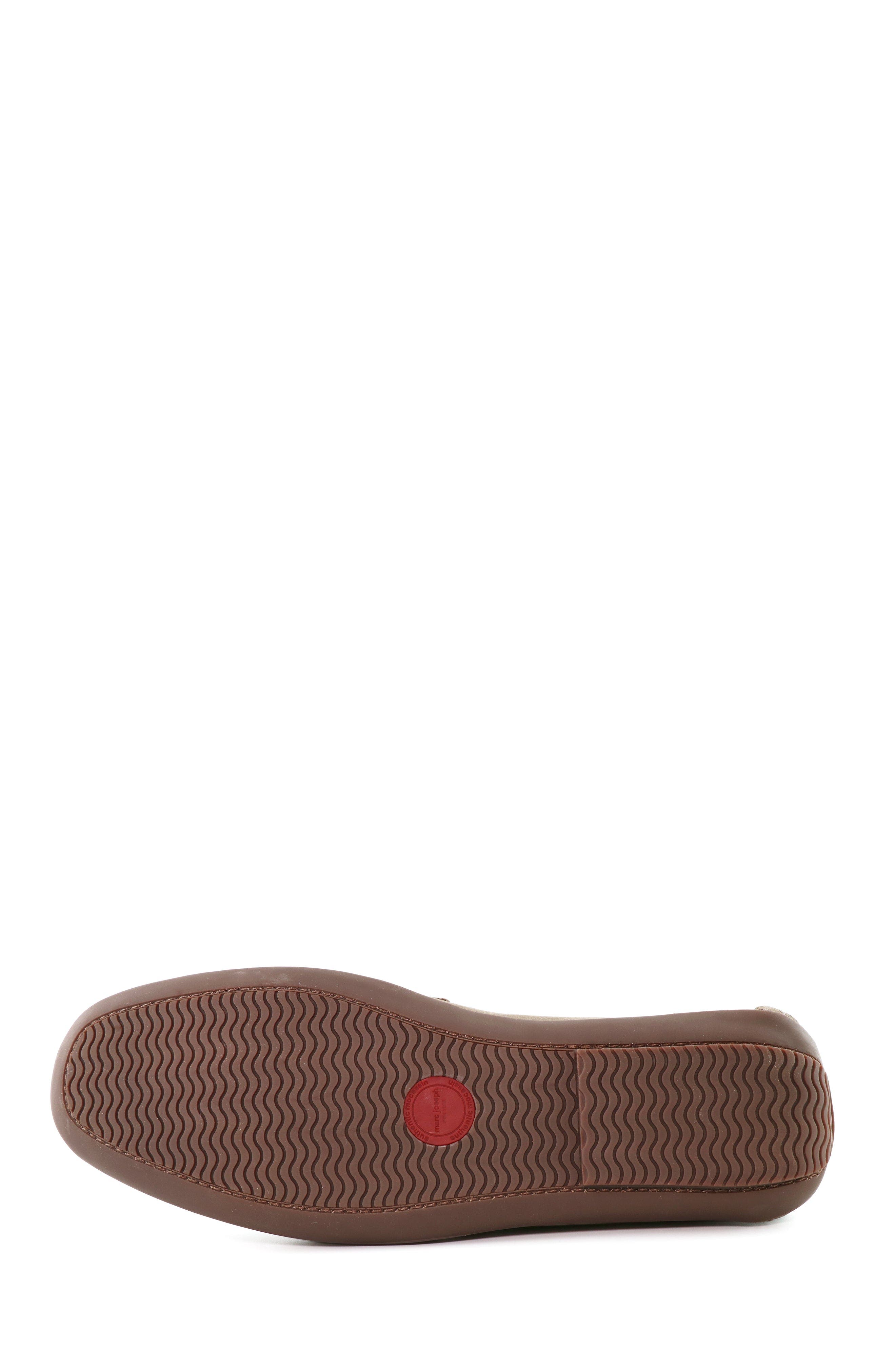 Bradford Street Leather Penny Driver Loafer, Alternate, color, Taupe Italo Grainy
