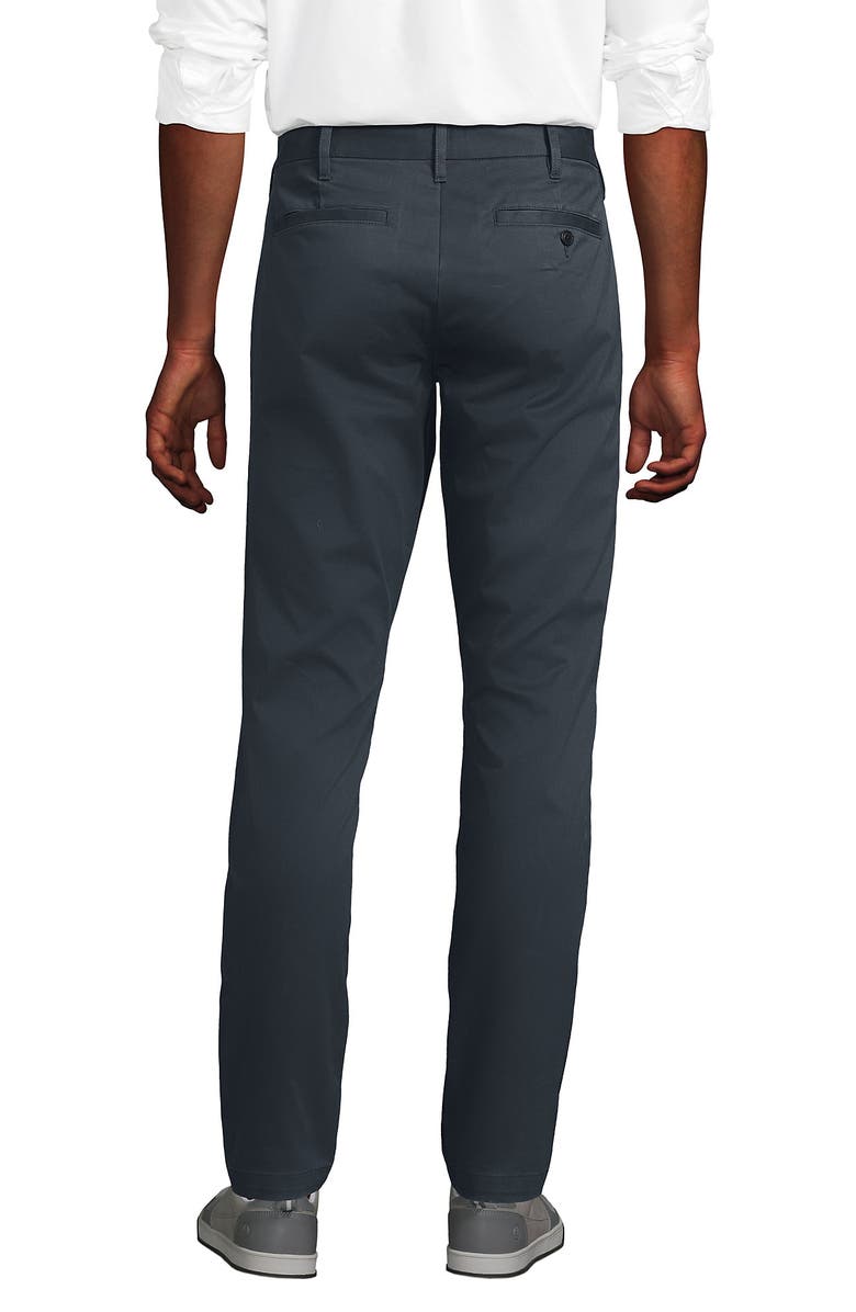 Lands' End Travel Kit Slim Fit Chino Pant, Alternate, color, Steel Gray