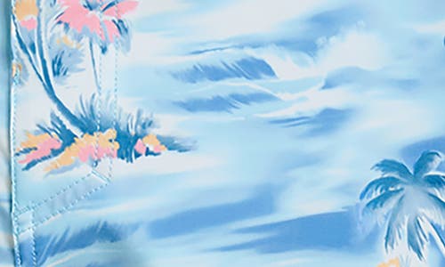 Quiksilver Surfsilk Tropical Board Shorts In Black