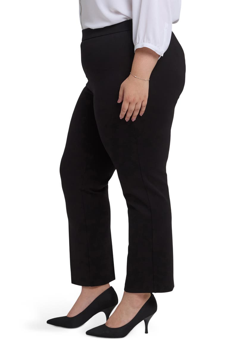 Pull-On Ankle Slim Pants, Alternate, color, BLACK