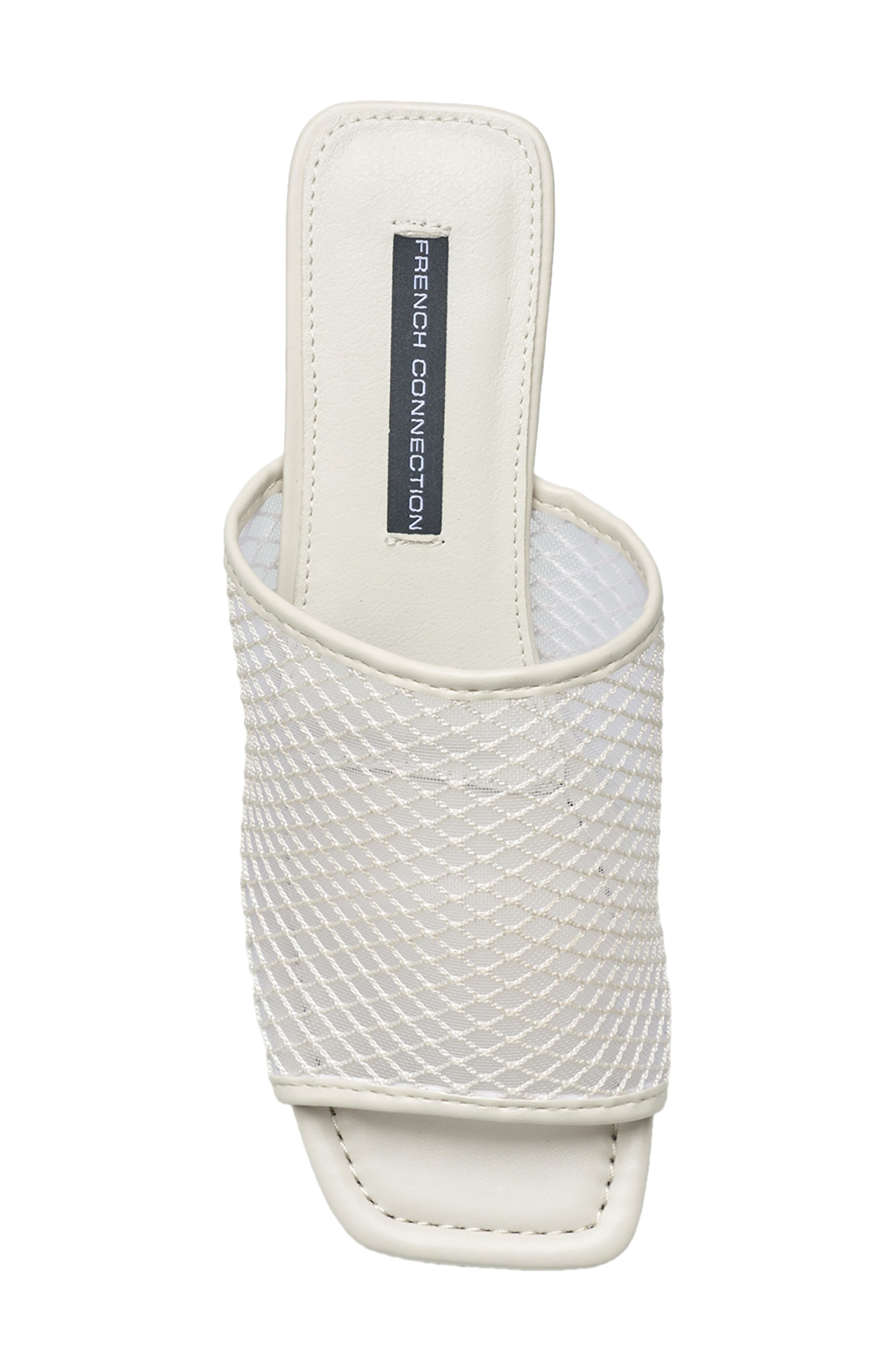 Sevra Mesh Slide Sandal, Alternate, color, WHITE