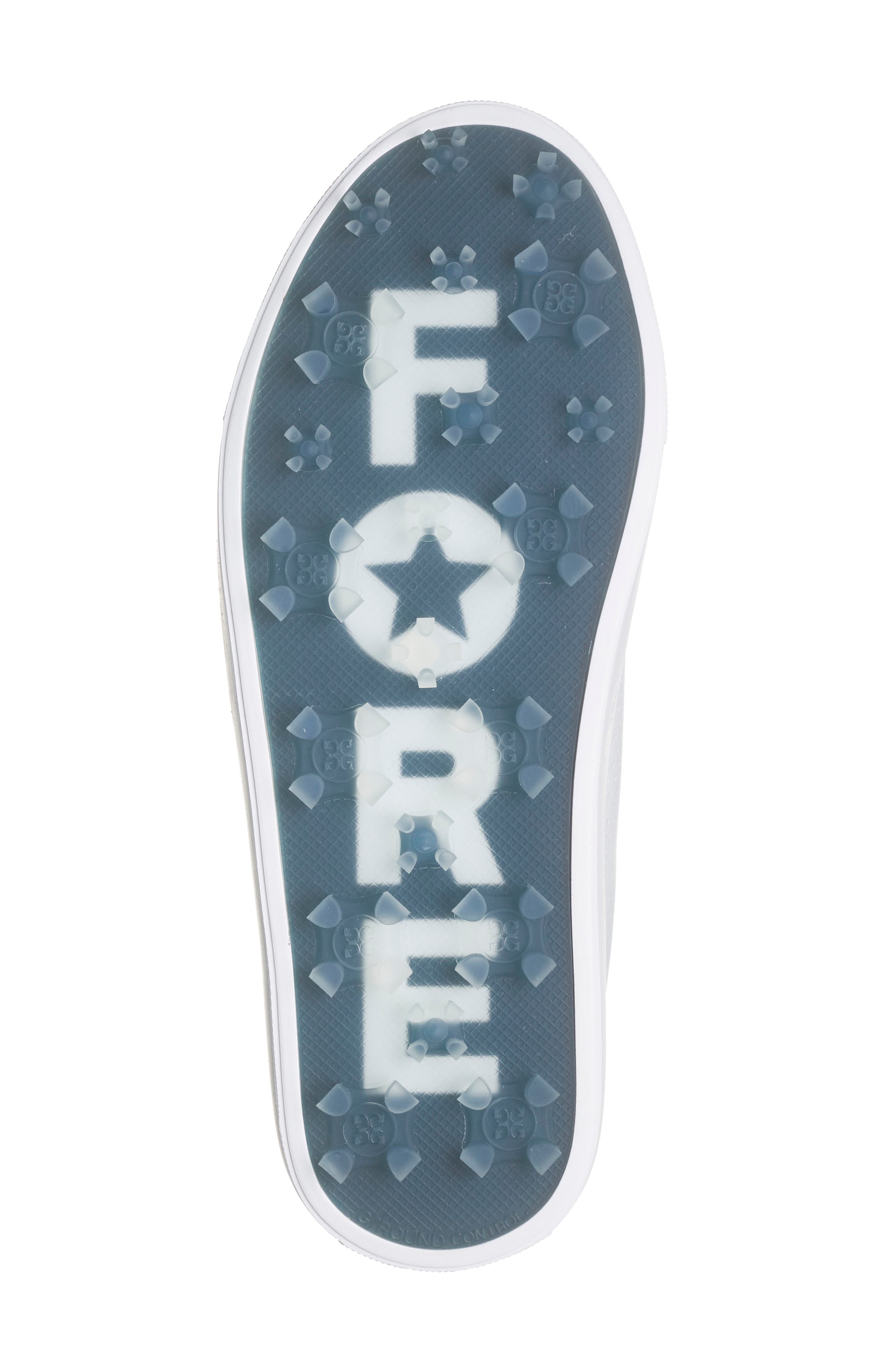 G/FORE Perforated Disruptor Golf Shoe, Alternate, color, Snow