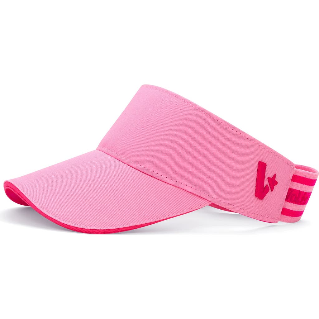 Volée V Star Visor In Pink
