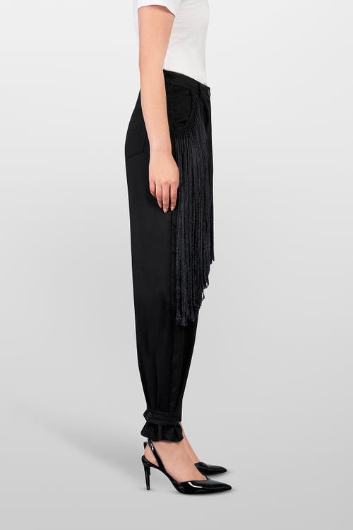 Laura Aparicio Cotton Ballon Pants In Black