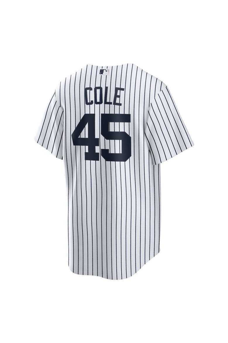 Men's Nike Gerrit Cole White New York Yankees Home Replica Player Name Jersey, Alternate, color, WHITE