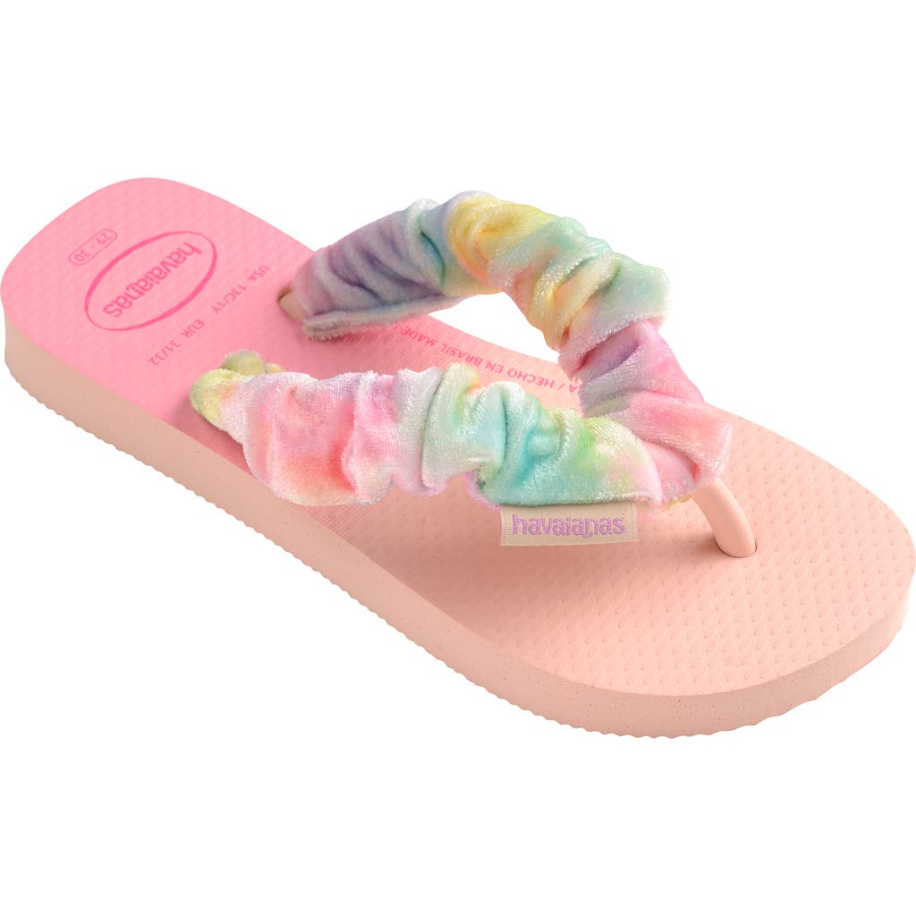 Havaianas Kids' Fluffy Flip Flop In Ballet Rose