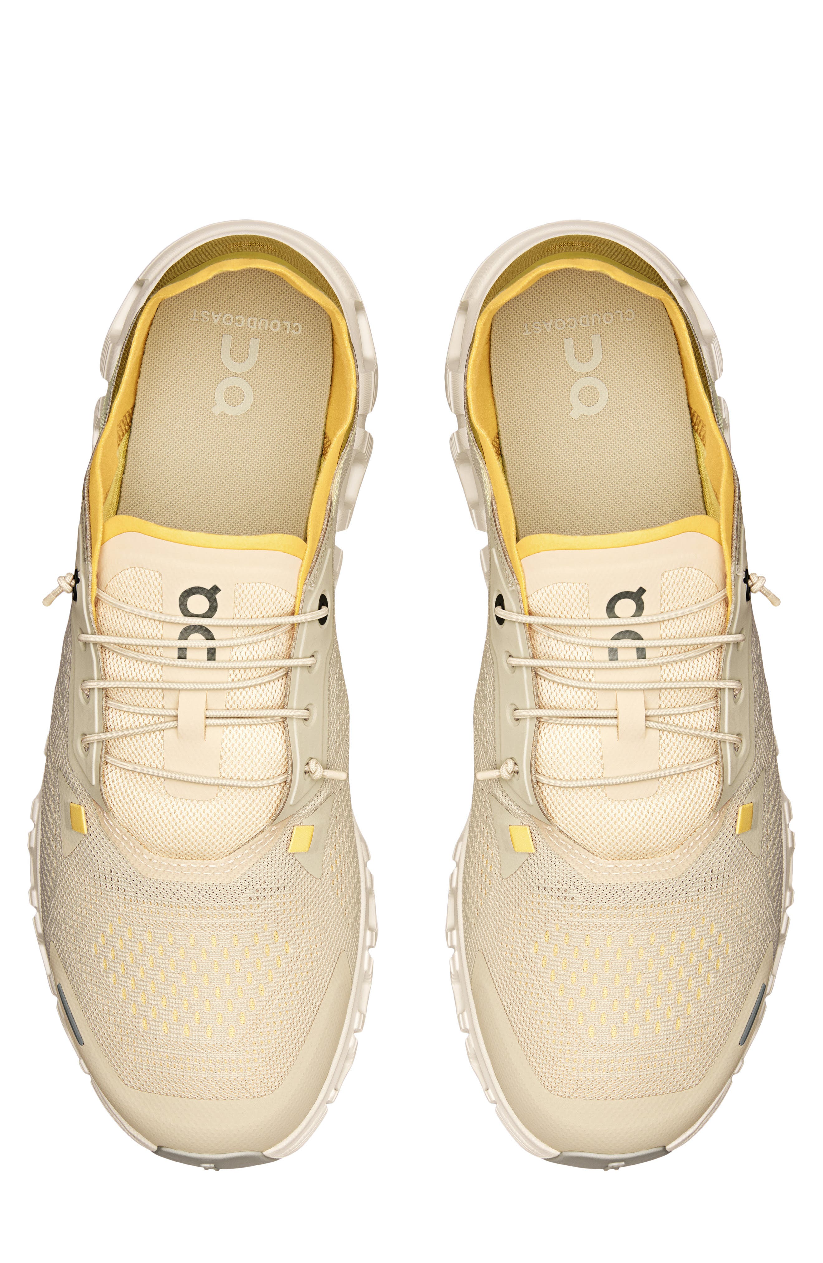 On Cloud 6 Coast Sneaker, Alternate, color, Pelican/ Ice