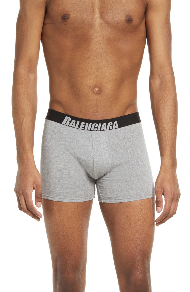 Balenciaga Logo Band Boxer Briefs, Main, color,