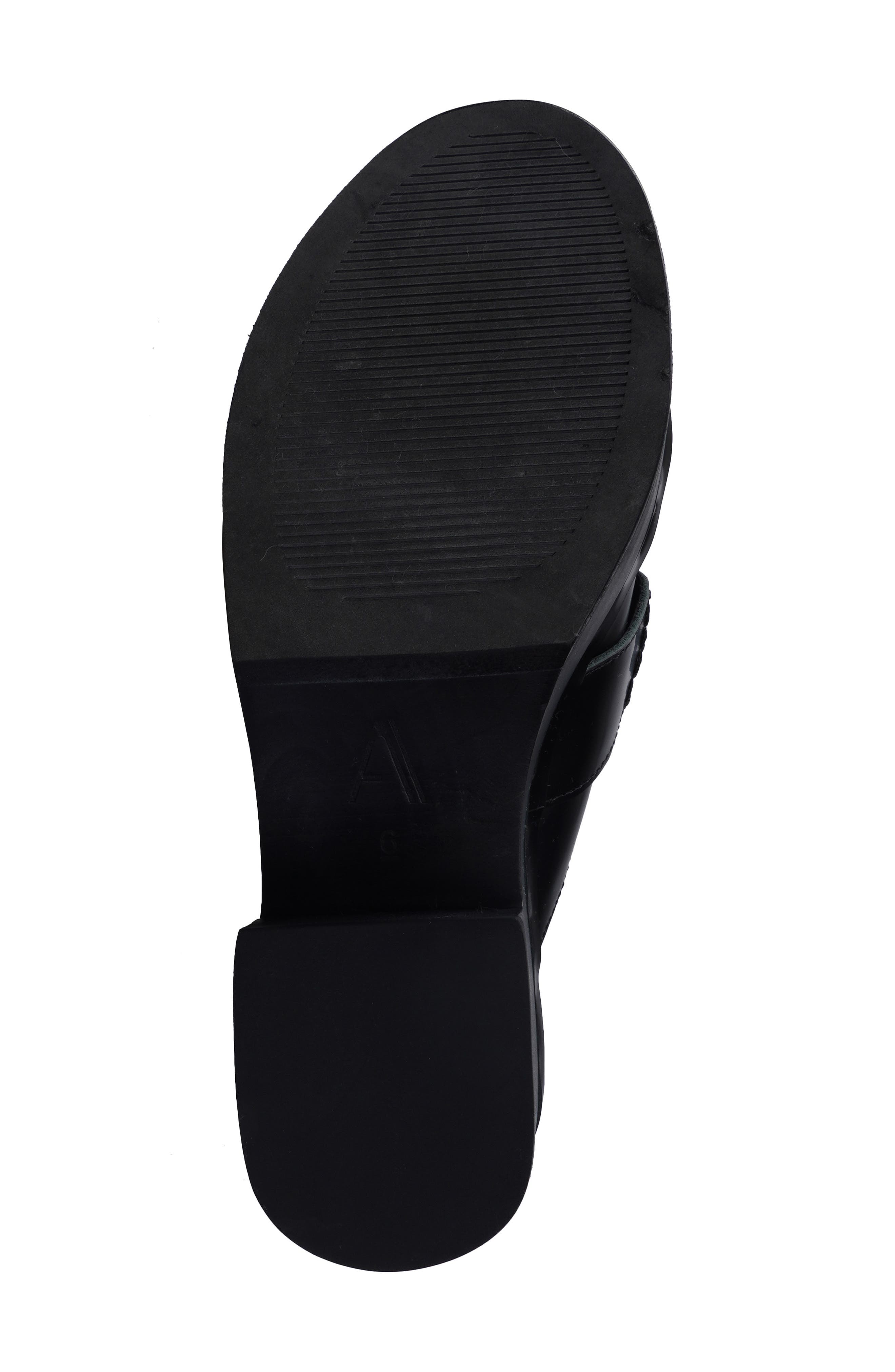 Artisan Crafted By Zigi Tally Platform Mule, Alternate, color, Black Leather