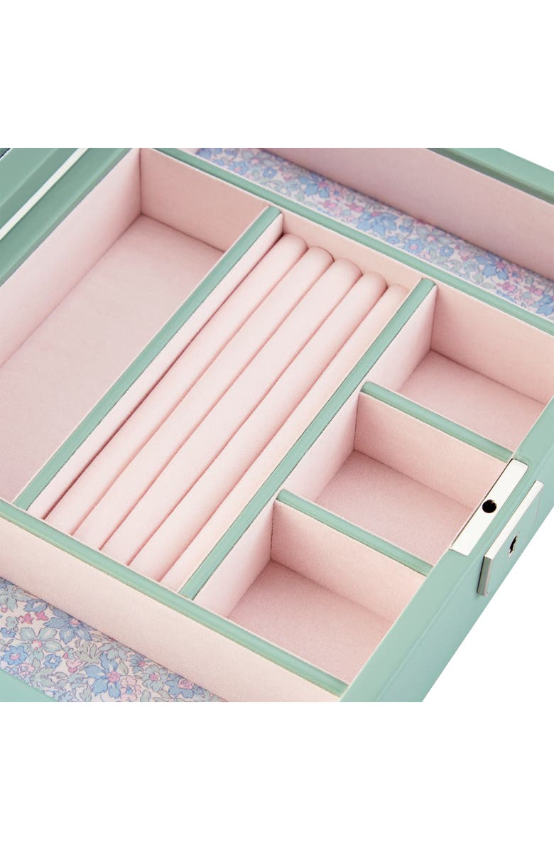 WOLF X LIBERTY Medium Jewelry Box, Alternate, color, Sage