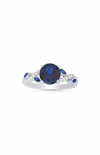 Queen Jewels Sterling Silver Cubic Zirconia Ring