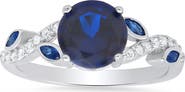 Queen Jewels Sterling Silver Cubic Zirconia Ring
