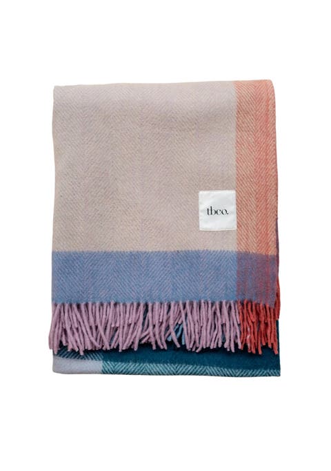 Recycled Wool Extra Large Throw Blanket