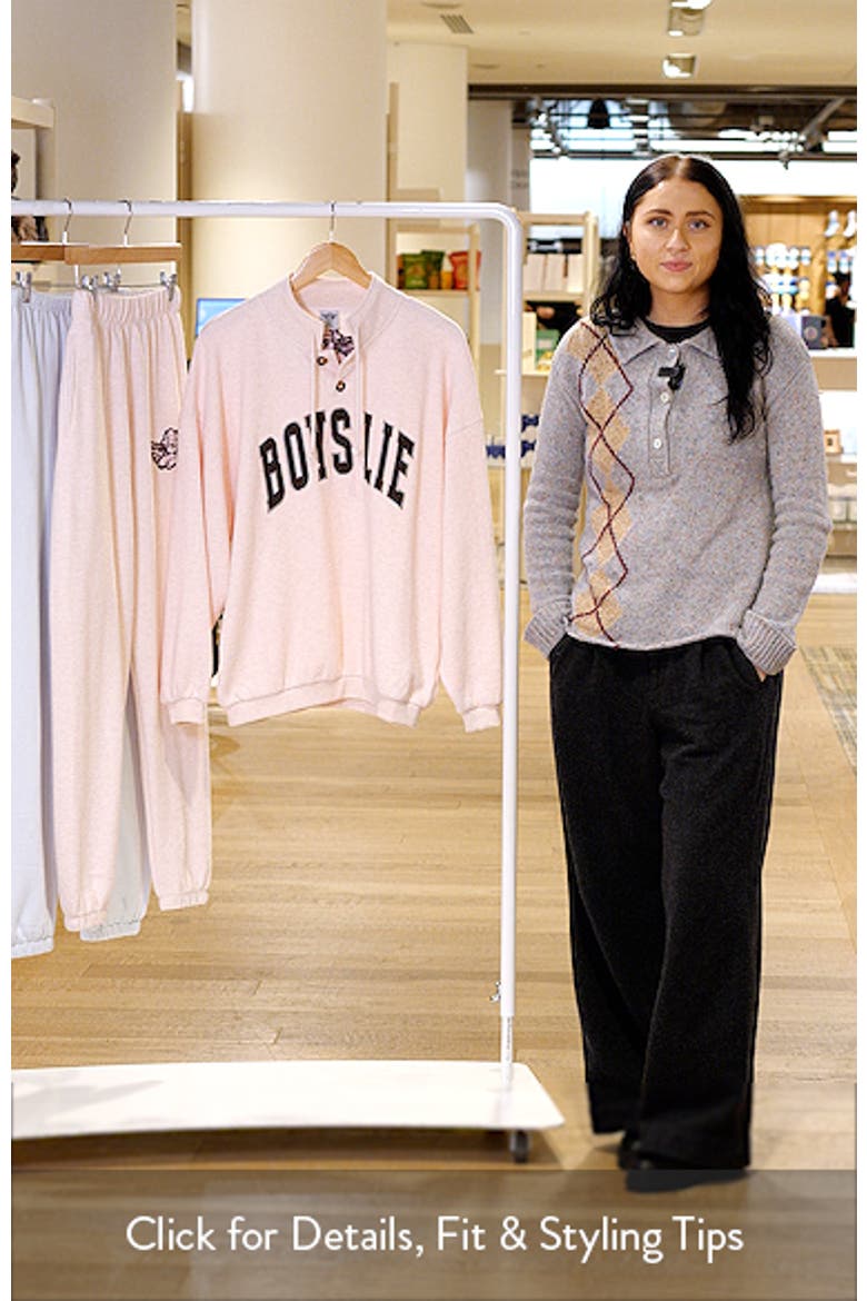 Smoke & Mirrors Crewneck Henley Pullover video