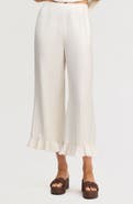 Sam Edelman Ruffle Hem Ankle Pants