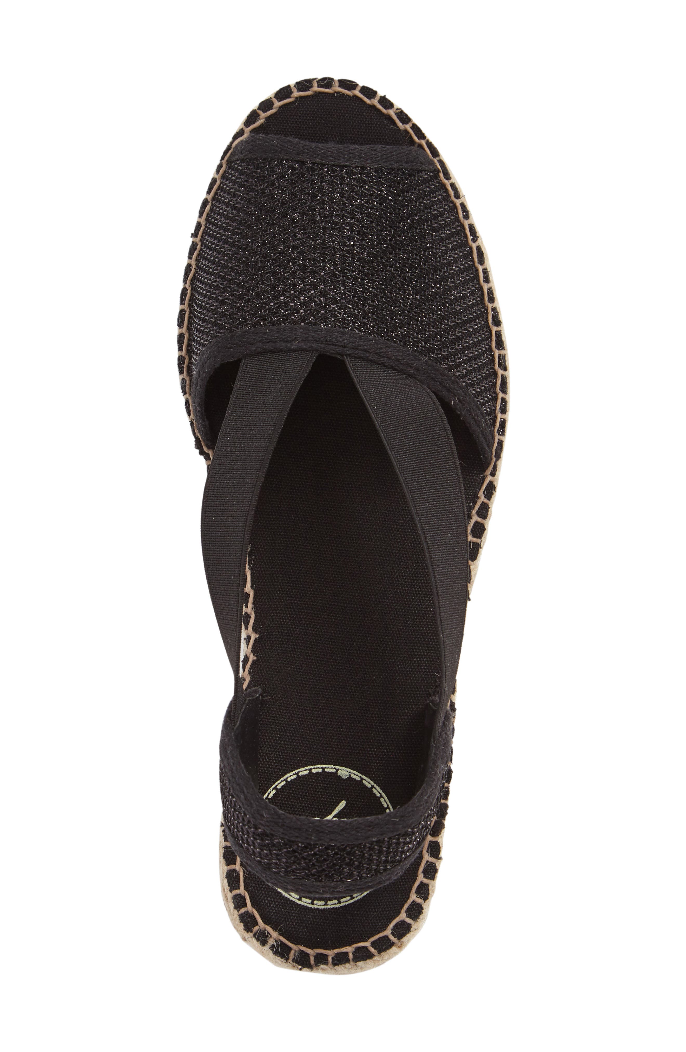 Toni Pons Estel Espadrille Sandal, Alternate, color, Black Fabric