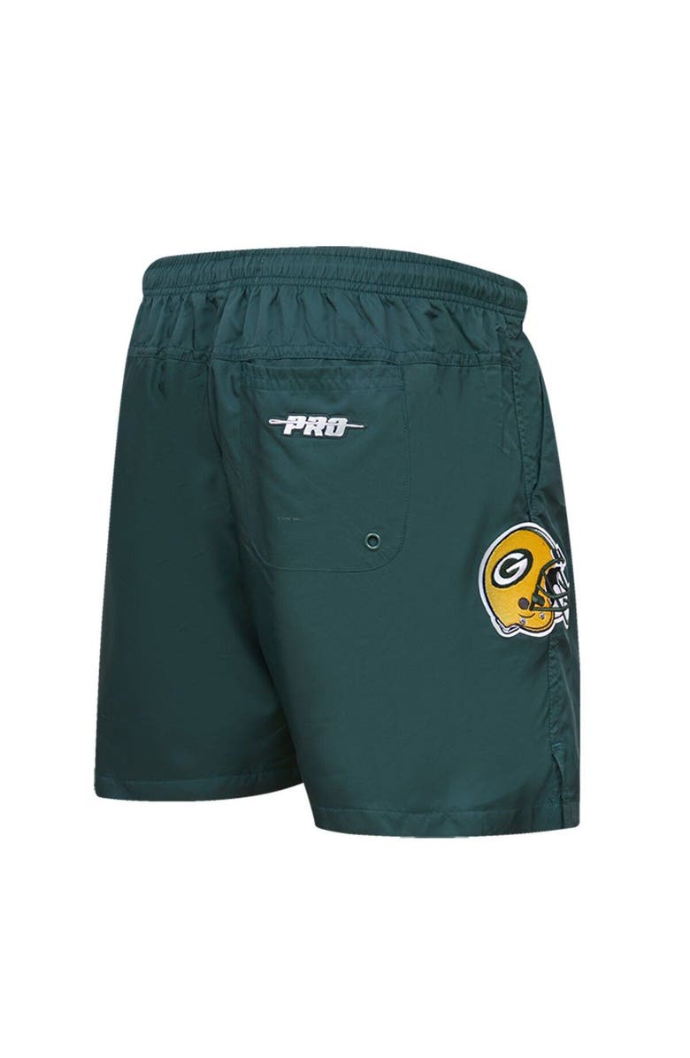 PRO STANDARD Men's Pro Standard Green Green Bay Packers Woven Shorts, Alternate, color, Green