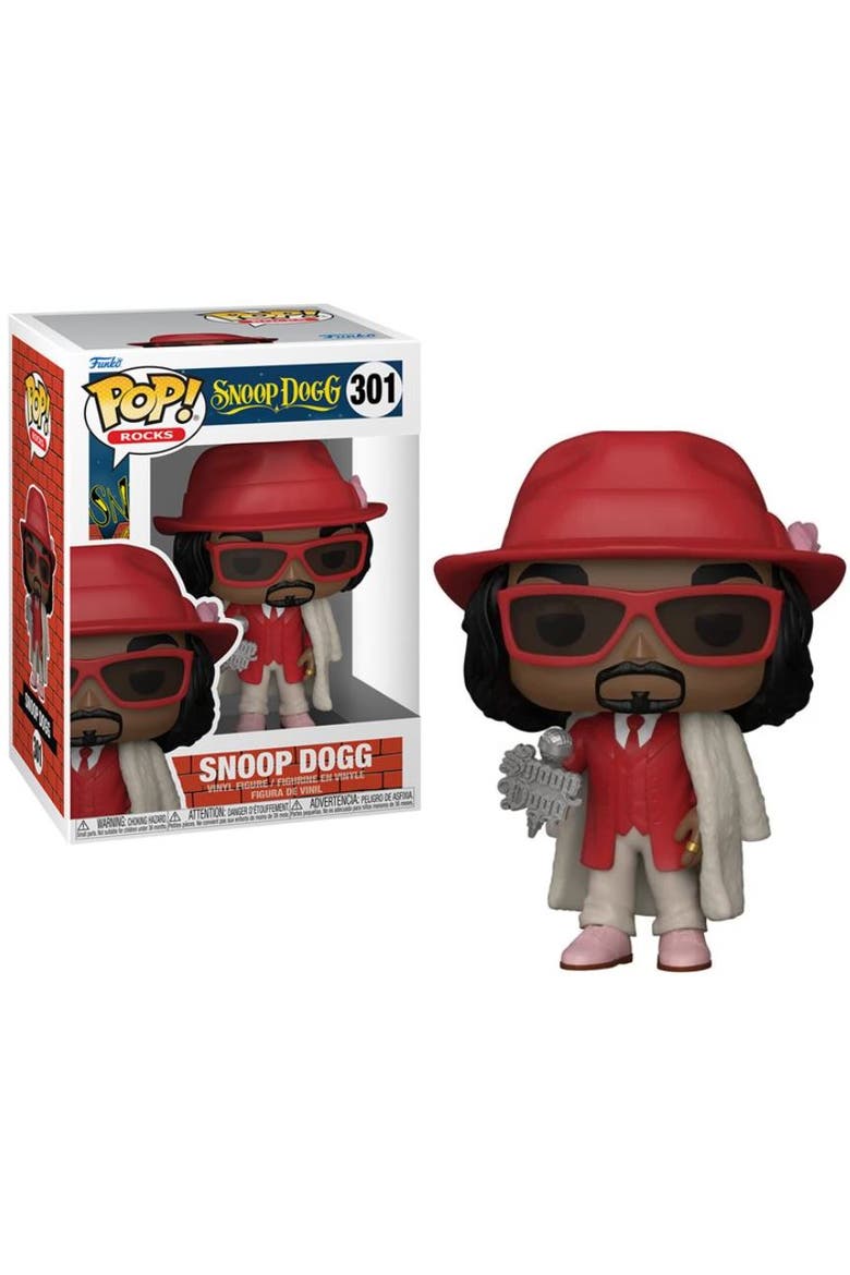 Snoop Dogg (w/Fur Coat) Funko Pop! Rocks, Main, color, Multi-Color