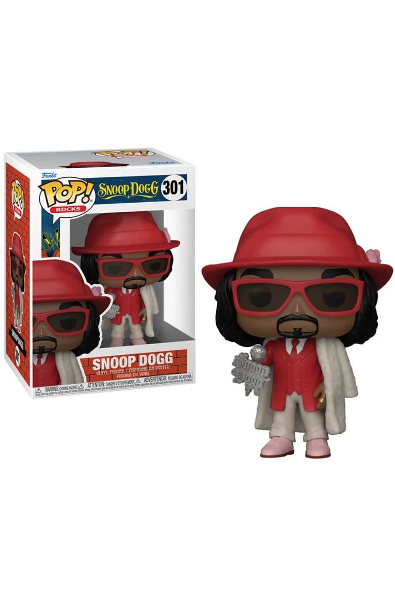 Funko Snoop Dogg (w/Fur Coat) Funko Pop! Rocks, Main, color, Multi-Color