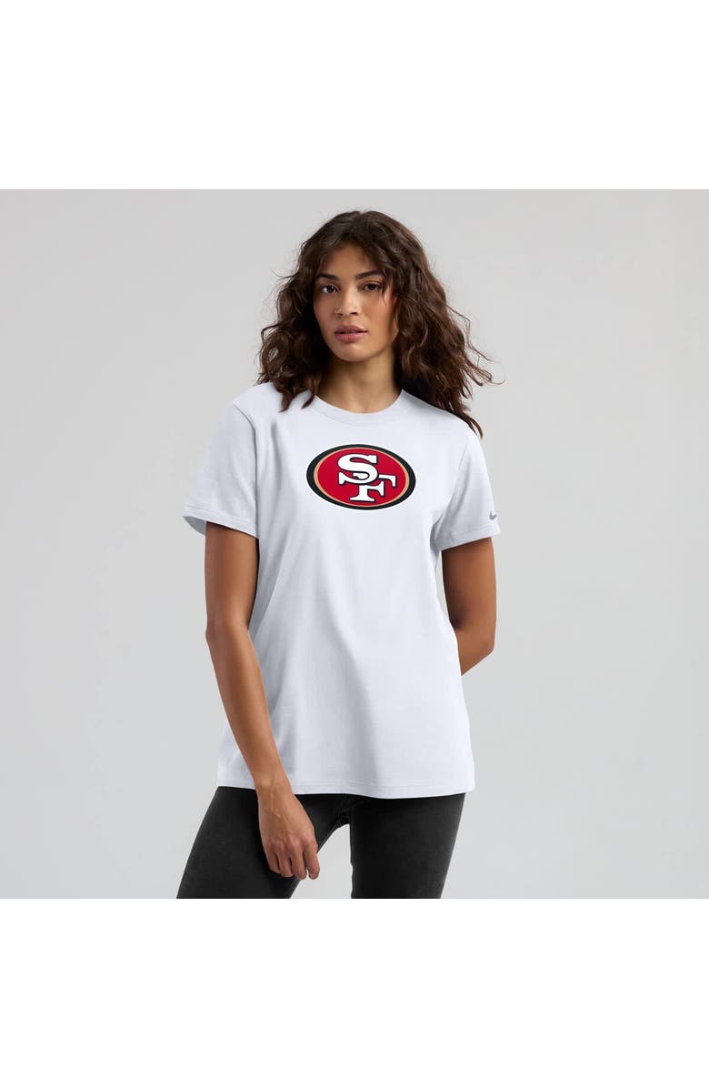 Nike Women's Nike White San Francisco 49ers  Primary Logo T-Shirt, Alternate, color, 