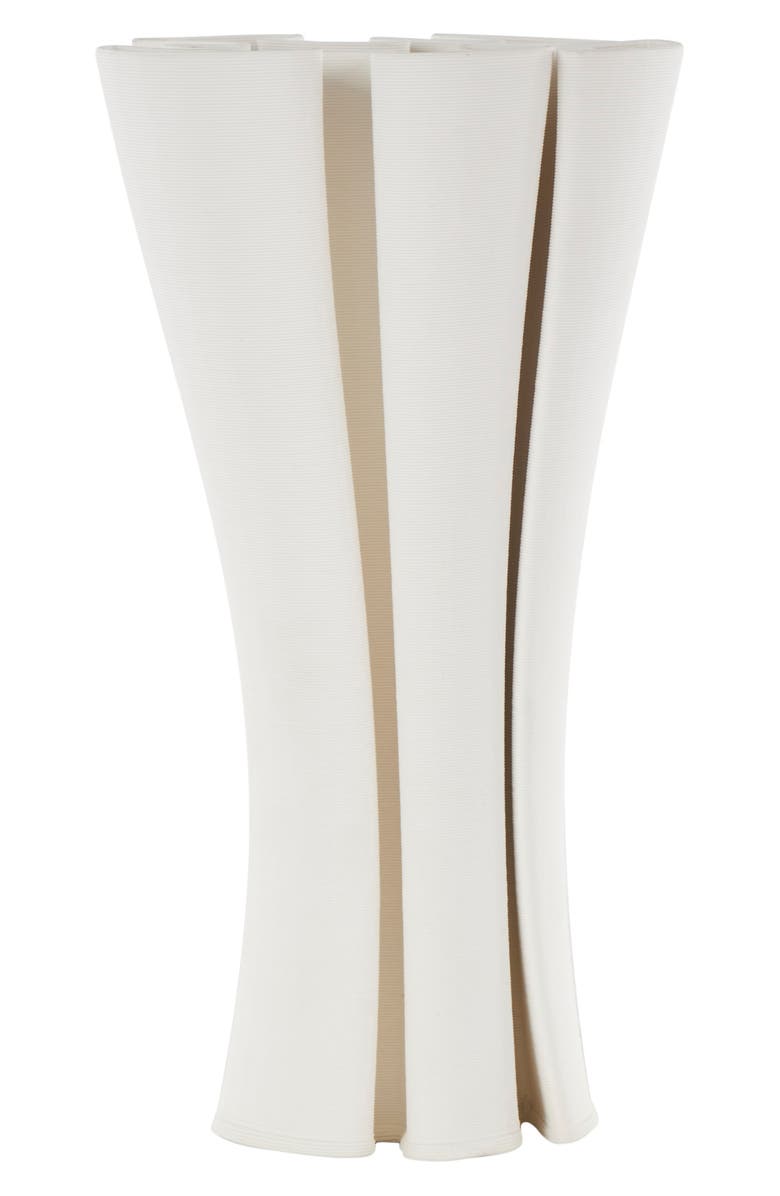 VIVIAN LUNE HOME Fluted Ceramic Vase, Alternate, color,