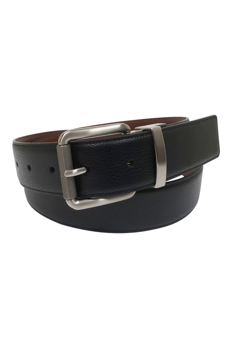 35mm Reversible Belt, Alternate, color, BLACK/ COGNAC