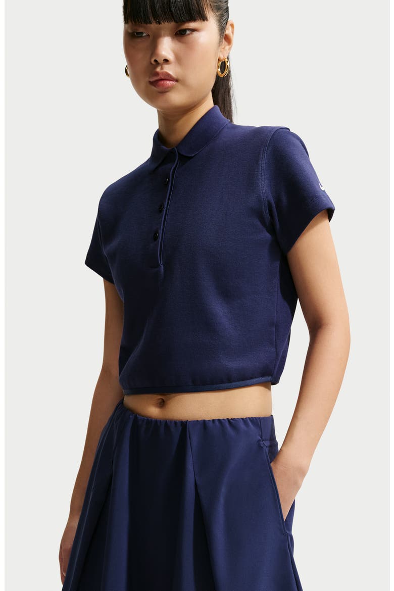 Dri-FIT Flouncy Golf Skort, Alternate, color, 410 MIDNIGHT NAVY/SAIL
