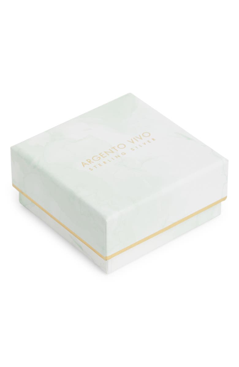 Argento Vivo Sterling Silver Bubble Heart Pendant Necklace, Alternate, color, Gold