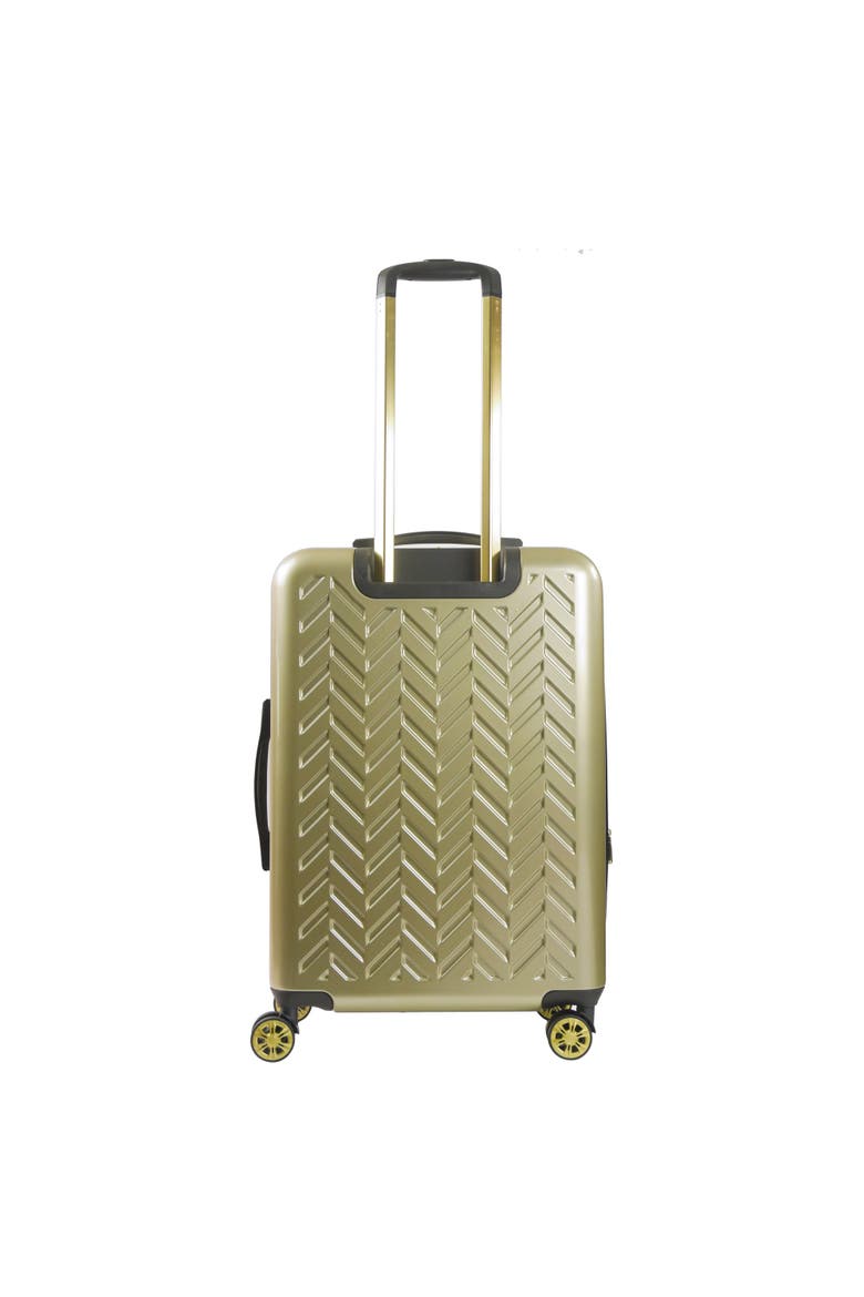Groove 27 inch Hardside Spinner luggage, Alternate, color, Gold