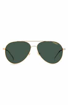 Carrera Eyewear 58mm Aviator Sunglasses