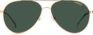 Carrera Eyewear 58mm Aviator Sunglasses
