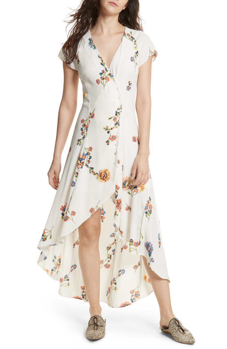 Free People Lost in You Midi Dress, Main, color, 