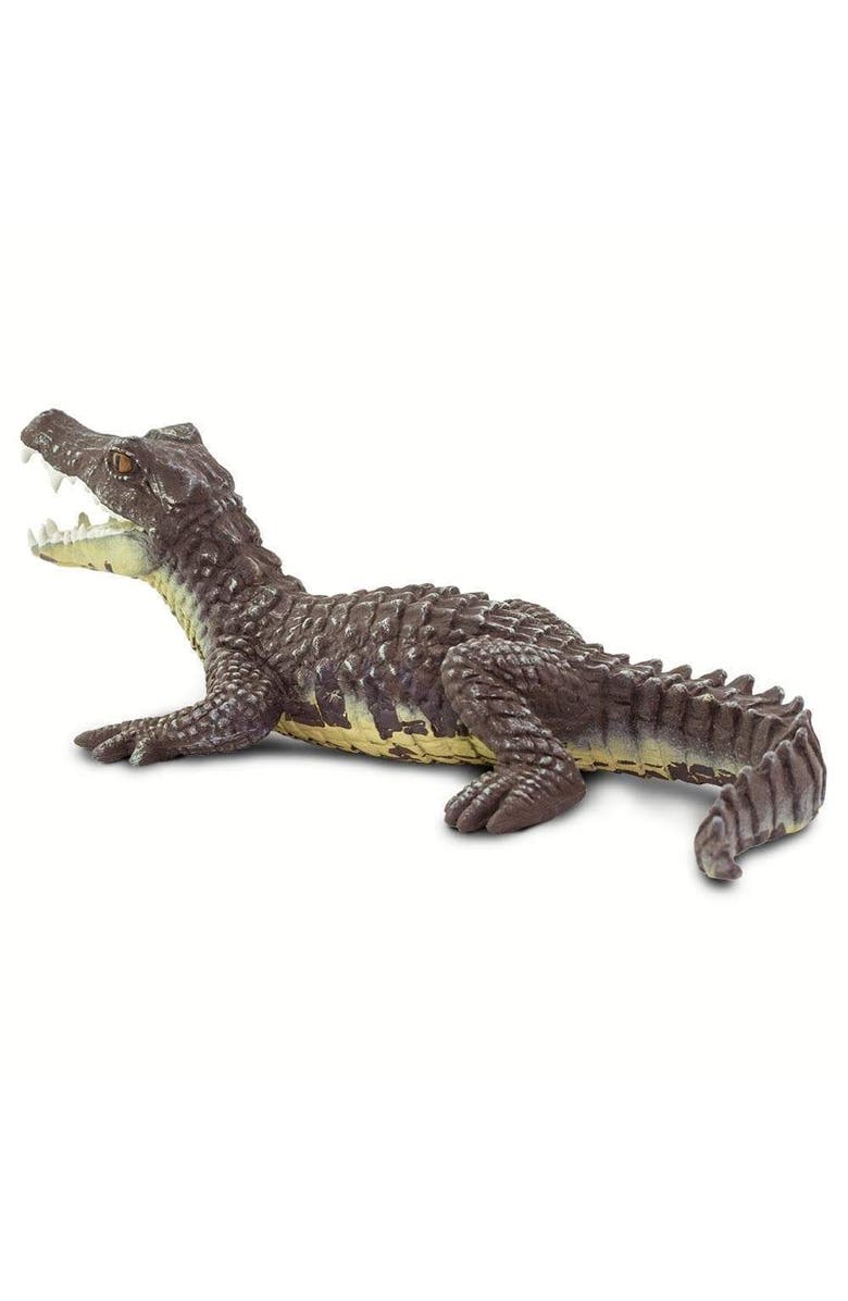 Safari Ltd. Caiman Kids Toy Figure, Alternate, color, NO COLOR